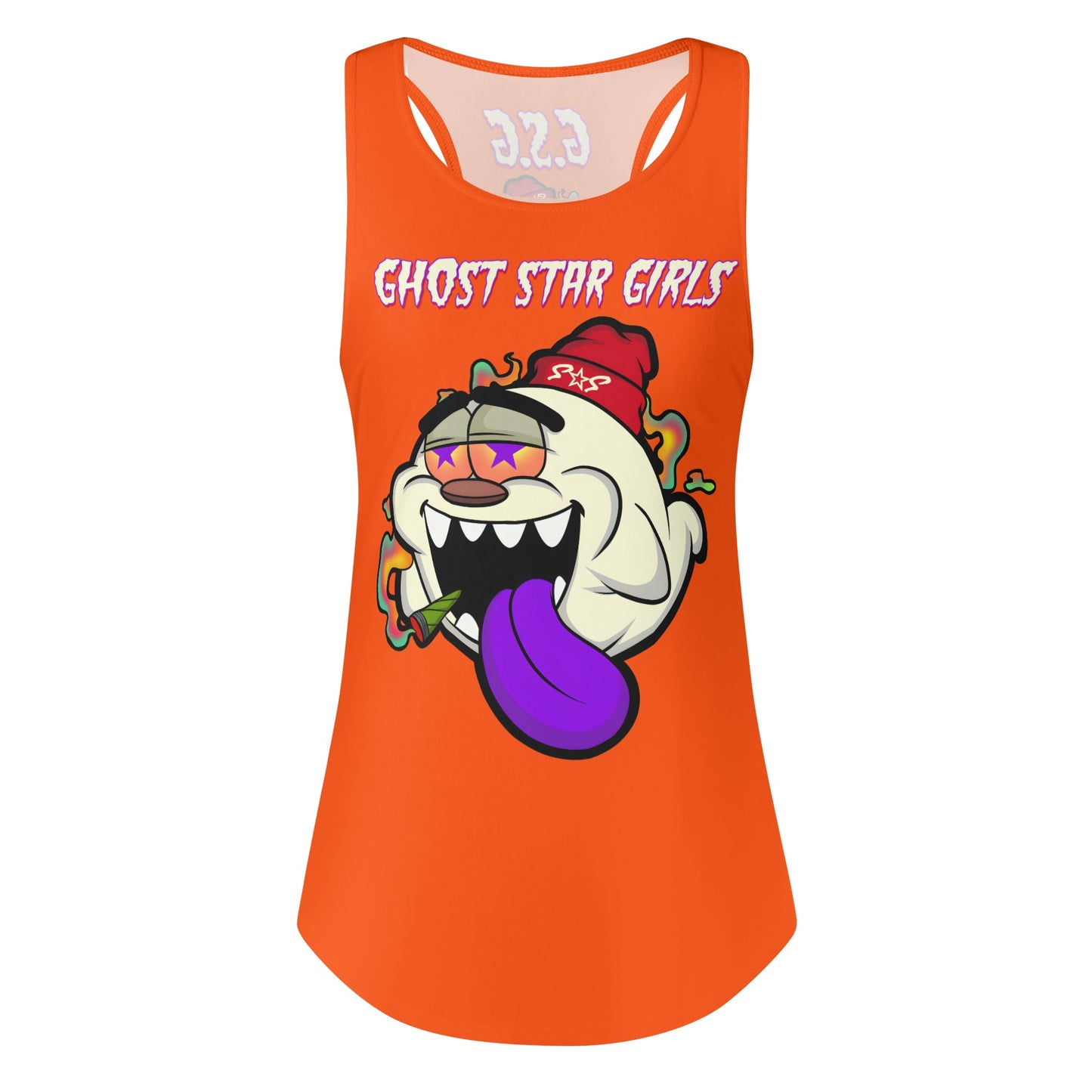 G.S.G Ghost Star Girl S.O.S Ghost Edition Womens Dark Orange Vest