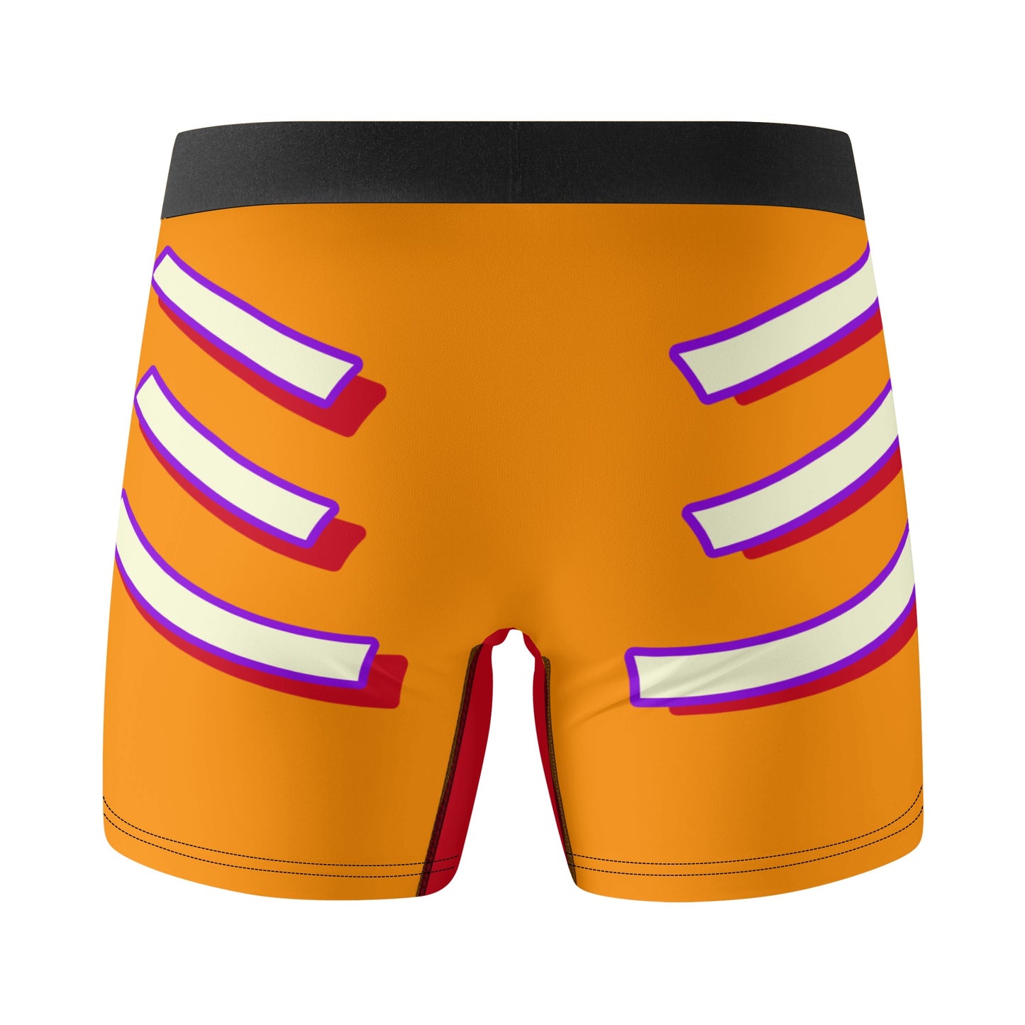 G.S.G Ghost Star Ghouls Mens Orange Classic Stretch Trunks & Underwear