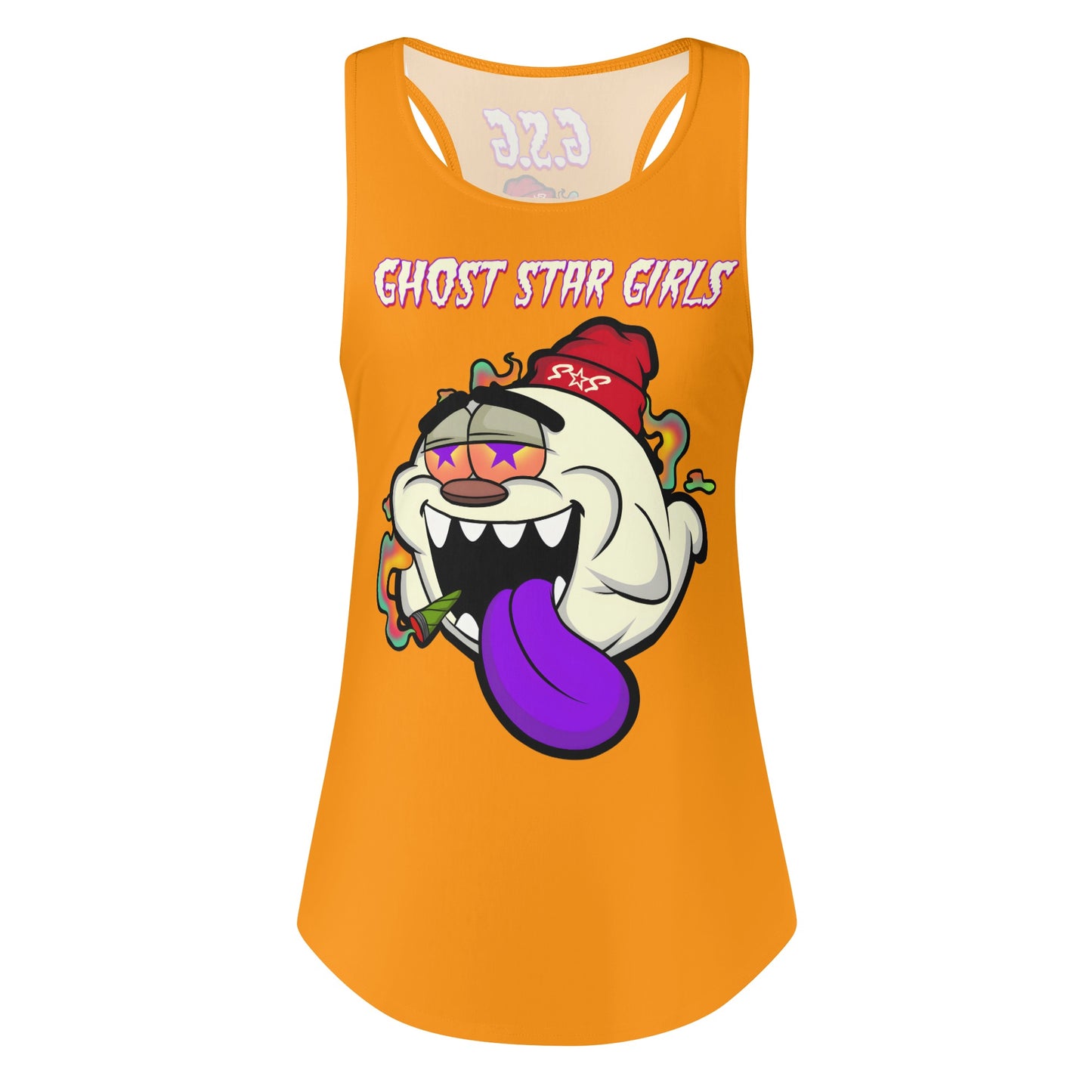 G.S.G Ghost Star Girl S.O.S Ghost Edition Womens Orange Vest