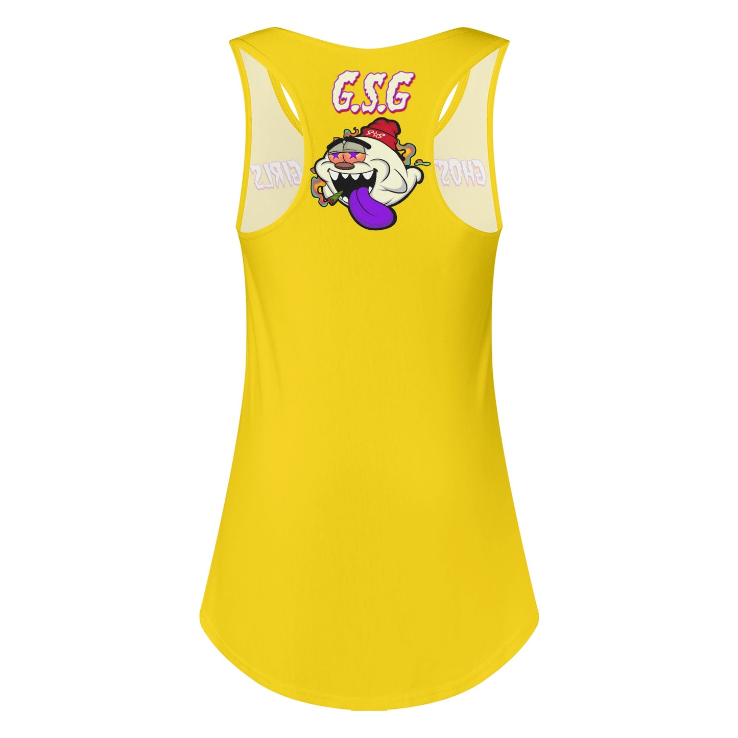 G.S.G Ghost Star Girl S.O.S Ghost Edition Womens Gold Vest