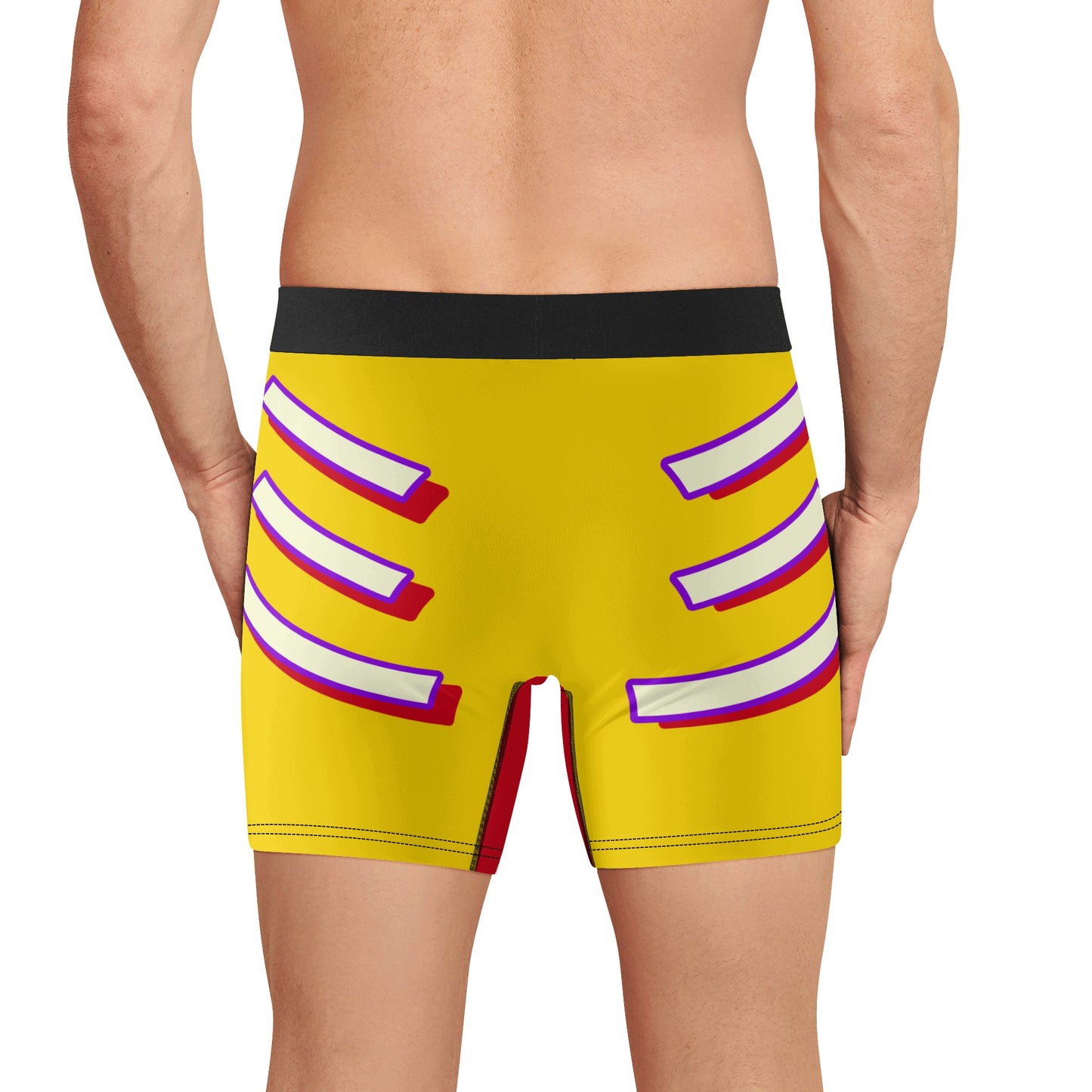 G.S.G Ghost Star Ghouls Mens Gold Classic Stretch Trunks & Underwear