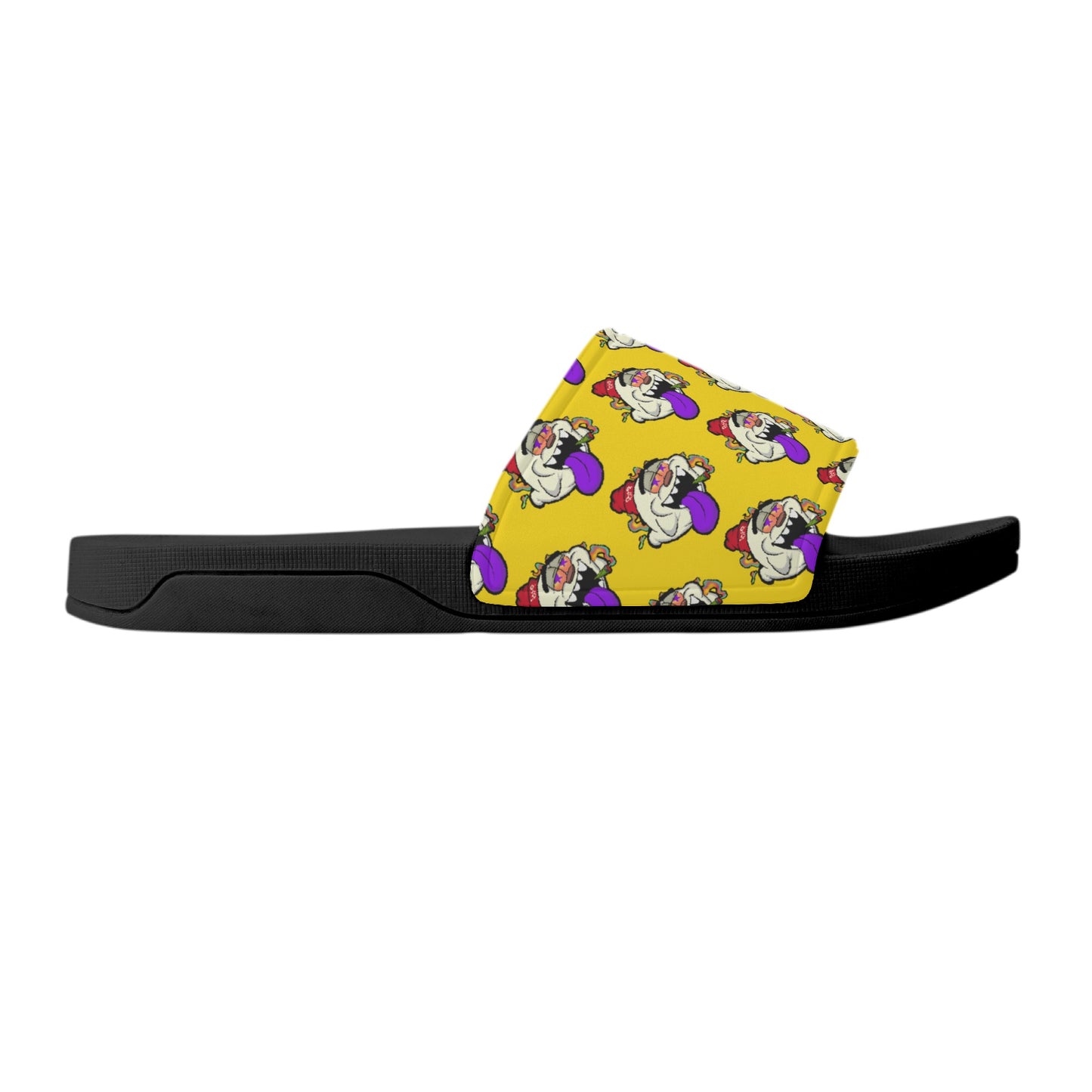 G.S.G Ghost Star Ghouls Mens Gold Star Slides