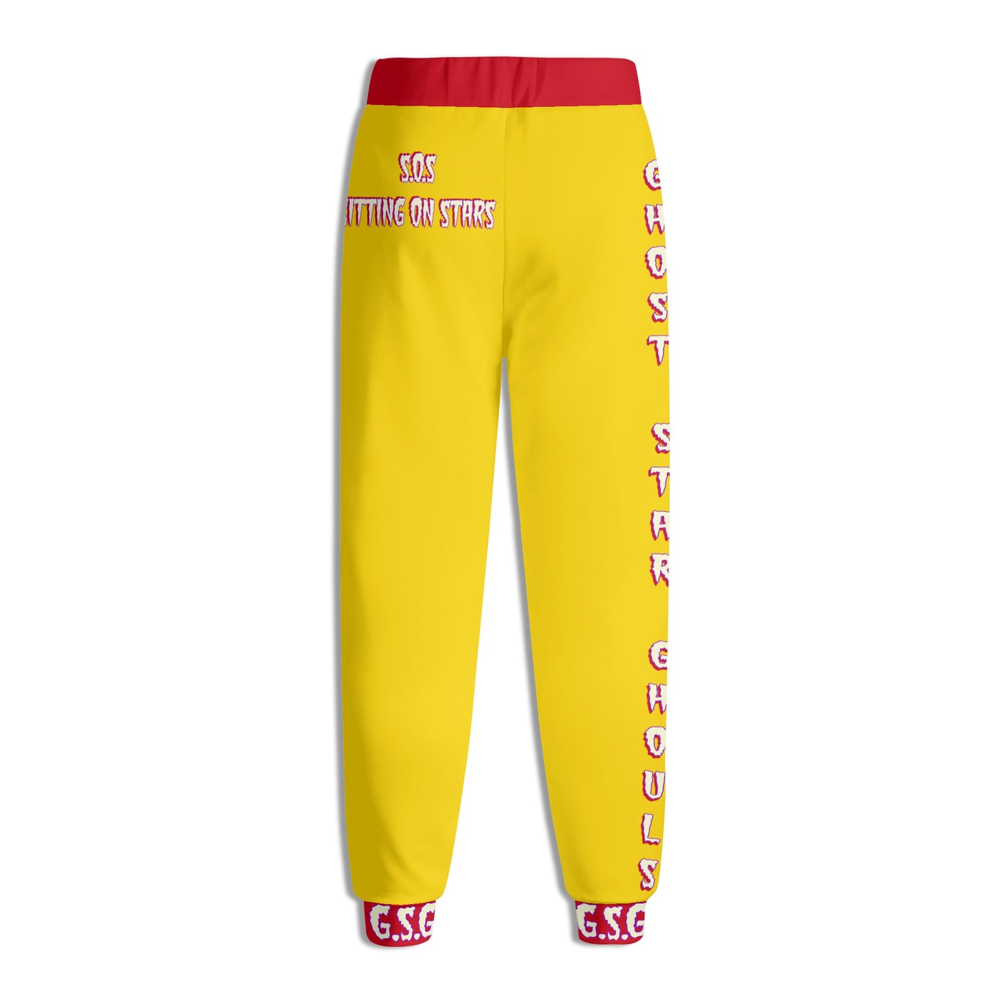 G.S.G Ghost Star Ghouls Mens Gold Sweatpants