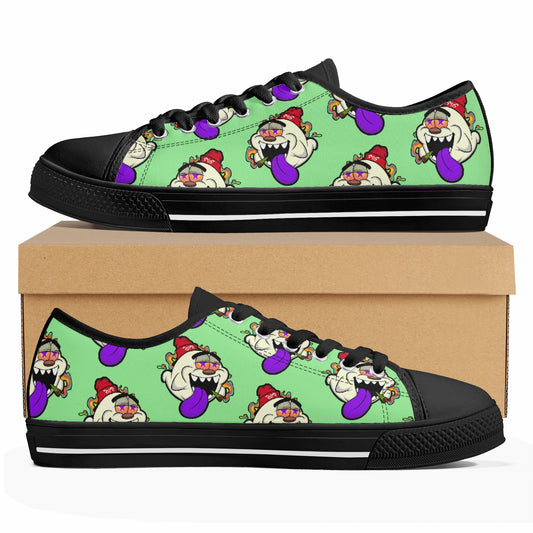 G.S.G Ghost Star Ghouls S.O.S Ghost Edition Mens Mint Green Low Top Star Kicks