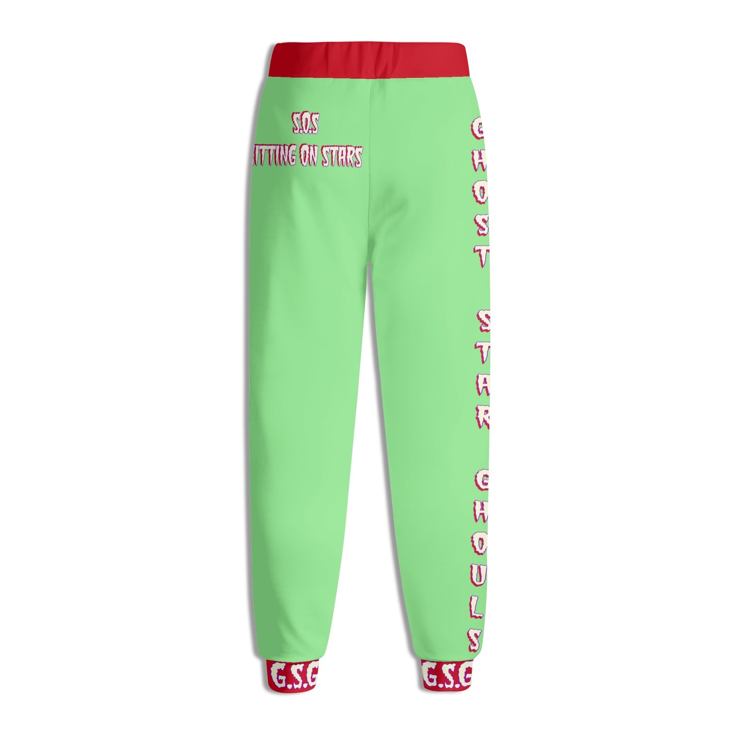 G.S.G Ghost Star Ghouls Mens Mint Green Sweatpants