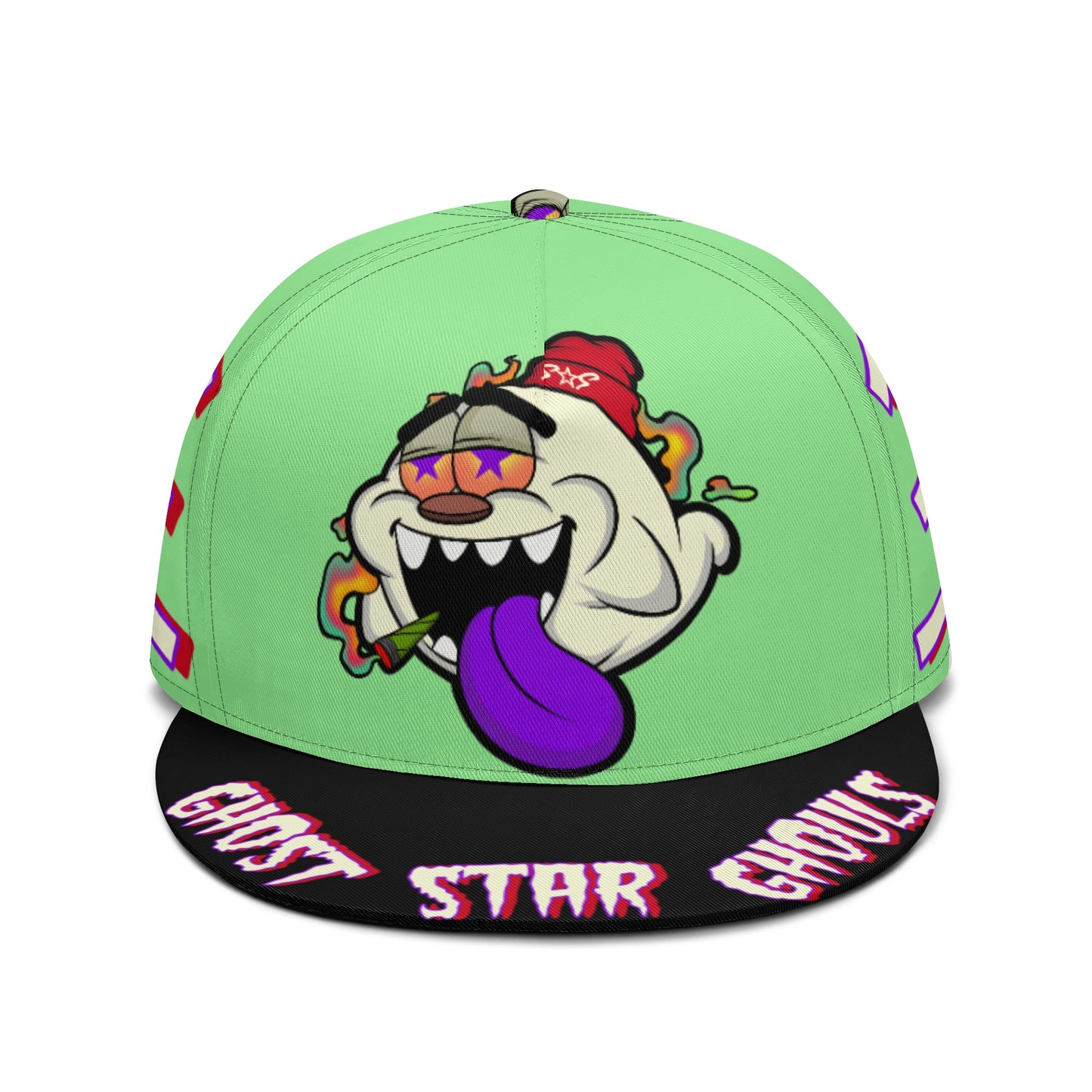 G.S.G Ghost Star Ghouls Mint Green Snapbacks