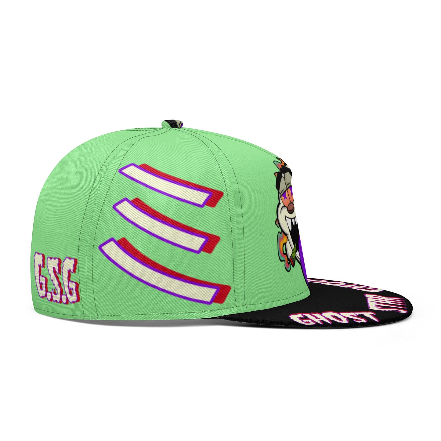 G.S.G Ghost Star Ghouls Mint Green Snapbacks