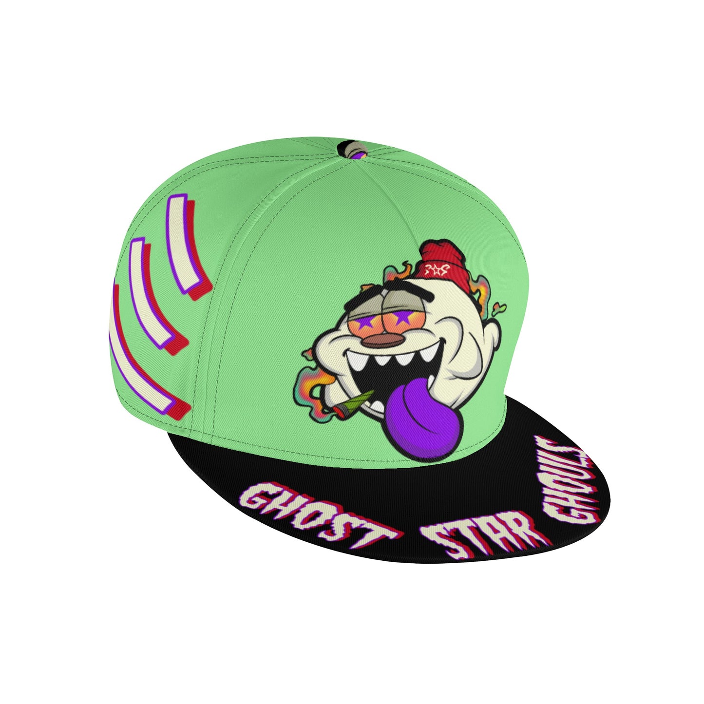 G.S.G Ghost Star Ghouls Mint Green Snapbacks