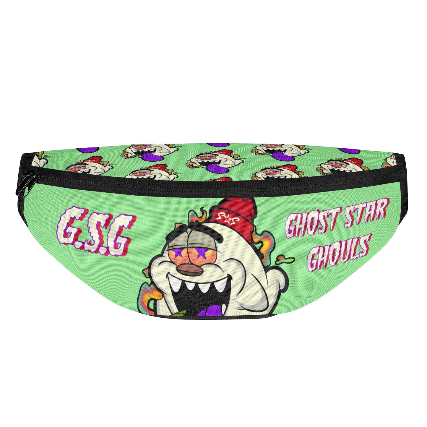 G.S.G Ghost Star Ghouls Mint Green Fanny Pack