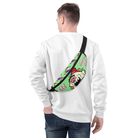 G.S.G Ghost Star Ghouls Mint Green Fanny Pack