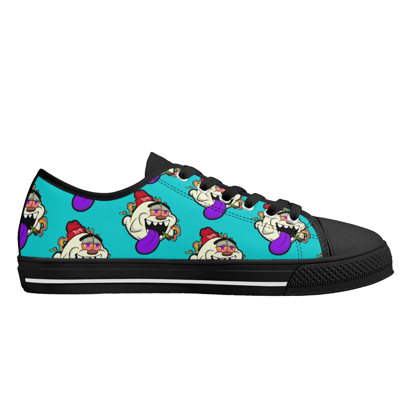 G.S.G Ghost Star Ghouls S.O.S Ghost Edition Mens Turquoise Low Top Star Kicks