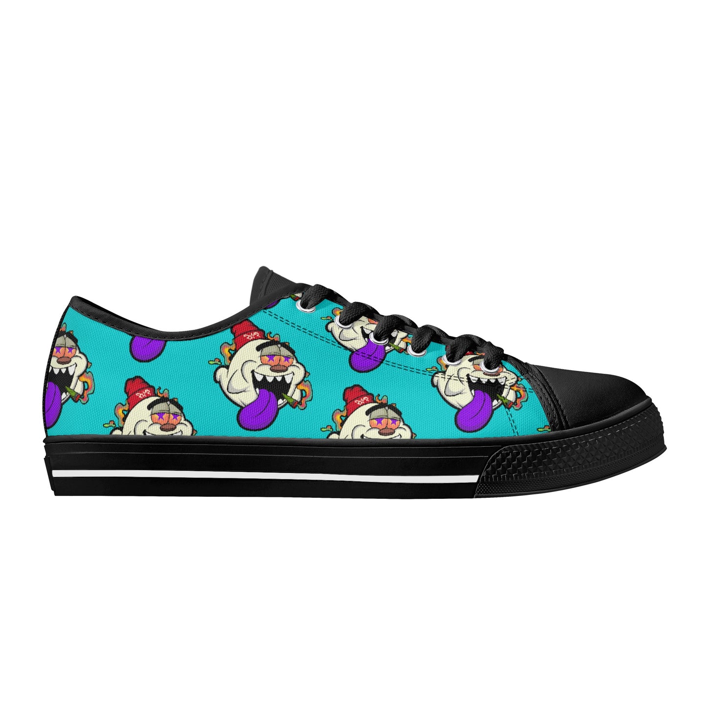 G.S.G Ghost Star Ghouls S.O.S Ghost Edition Mens Turquoise Low Top Star Kicks