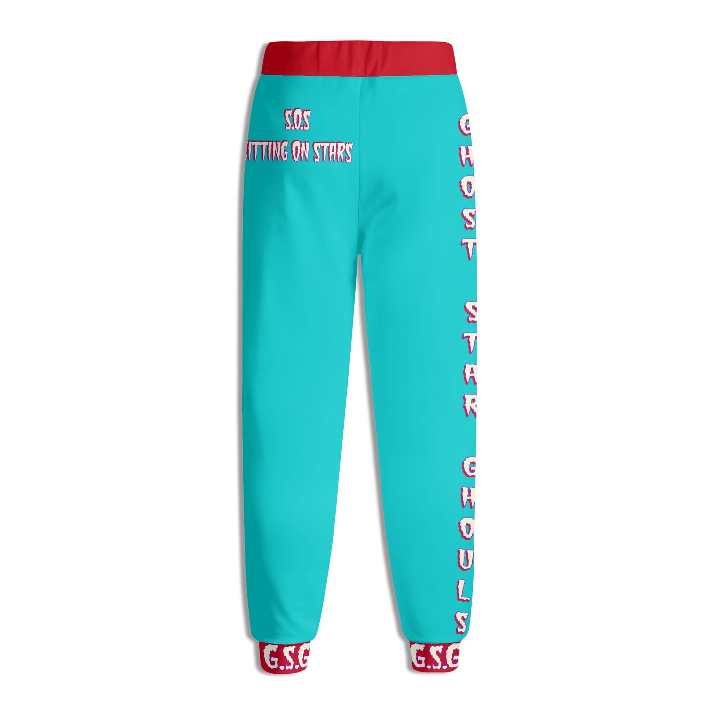 G.S.G Ghost Star Ghouls Mens Turquoise Sweatpants