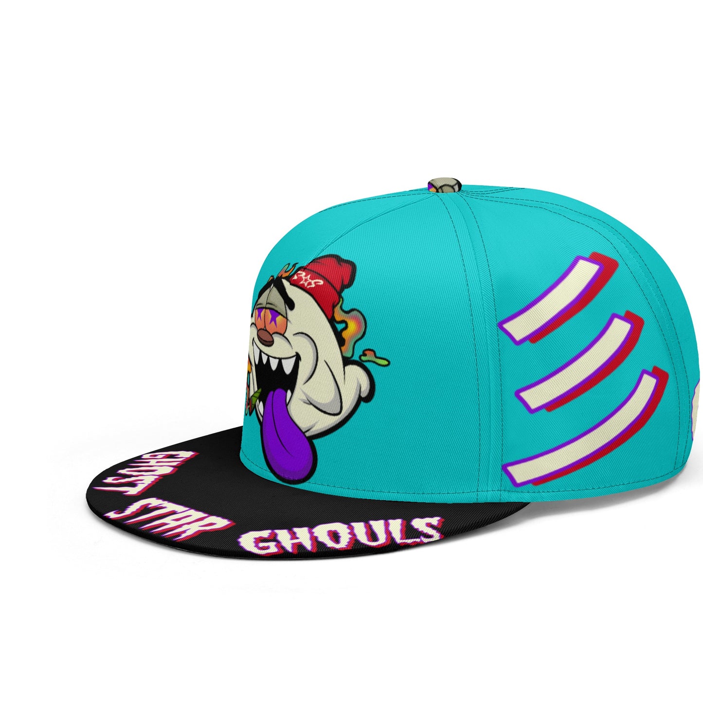 G.S.G Ghost Star Ghouls Turquoise Snapbacks