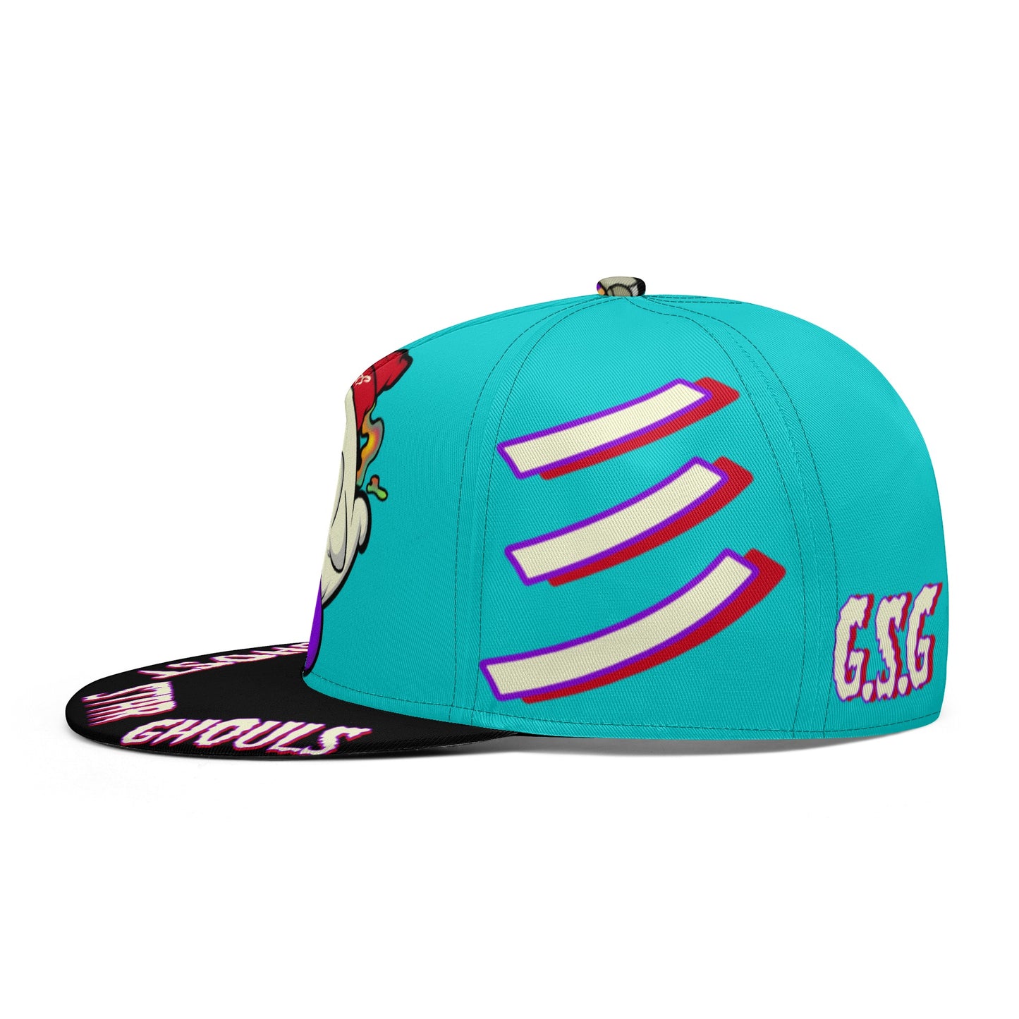 G.S.G Ghost Star Ghouls Turquoise Snapbacks