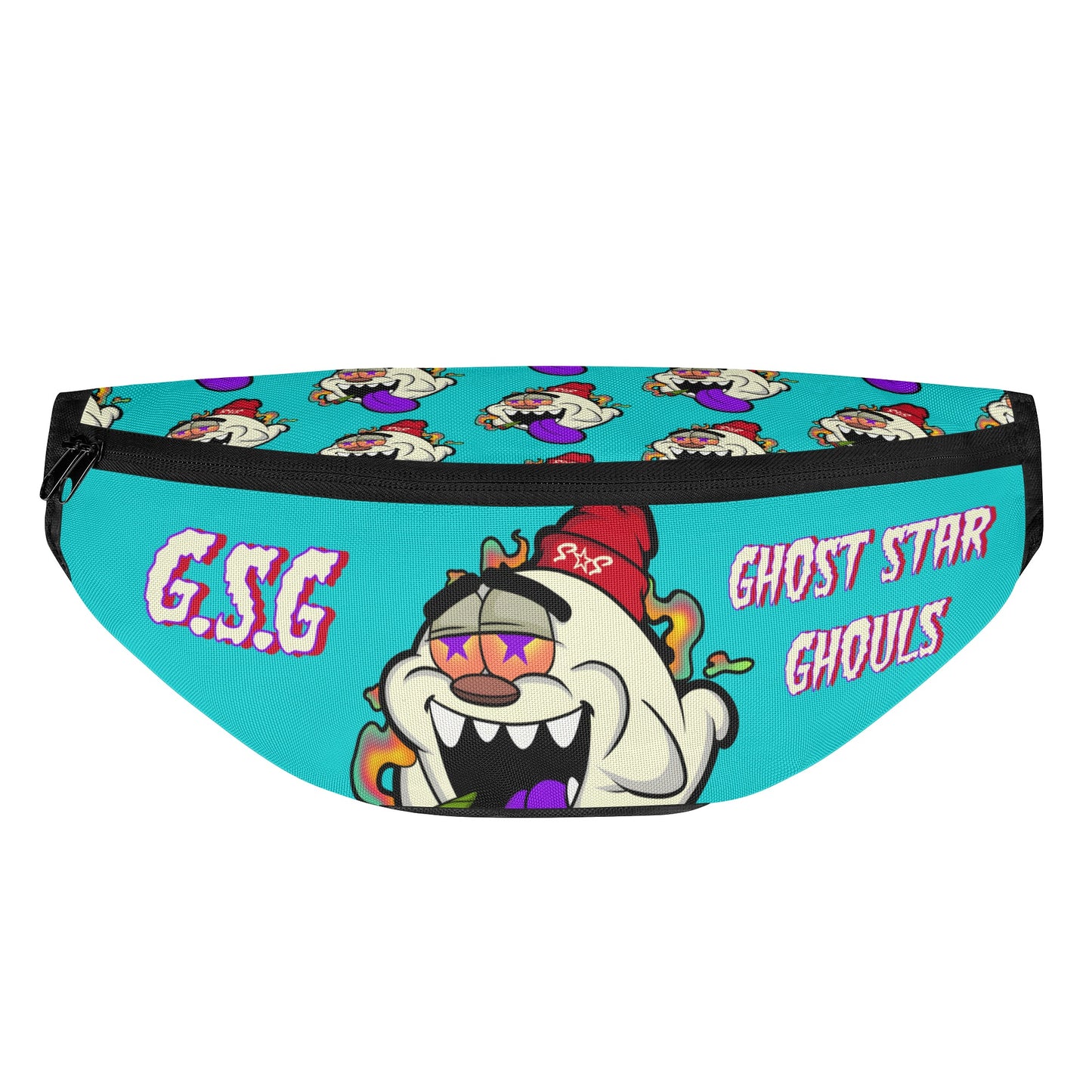 G.S.G Ghost Star Ghouls Turquoise Fanny Pack