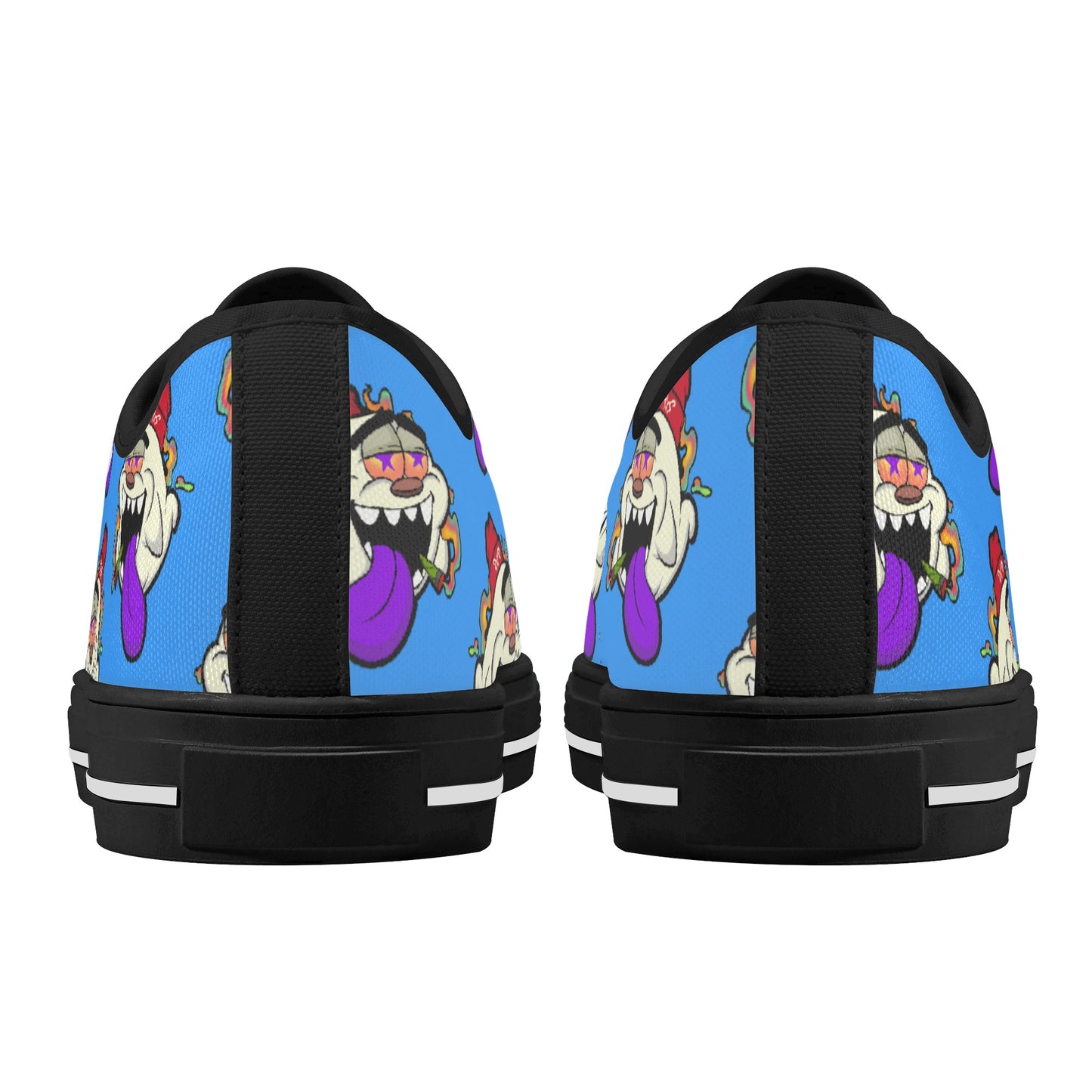 G.S.G Ghost Star Ghouls S.O.S Ghost Edition Mens Blue Low Top Star Kicks