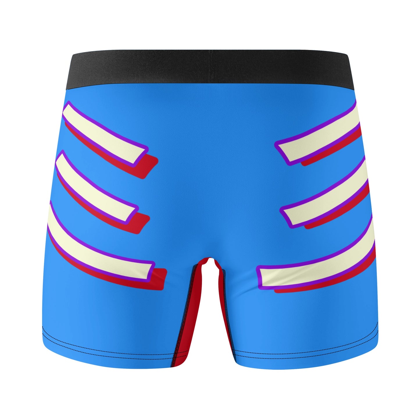 G.S.G Ghost Star Ghouls Mens Blue Classic Stretch Trunks & Underwear