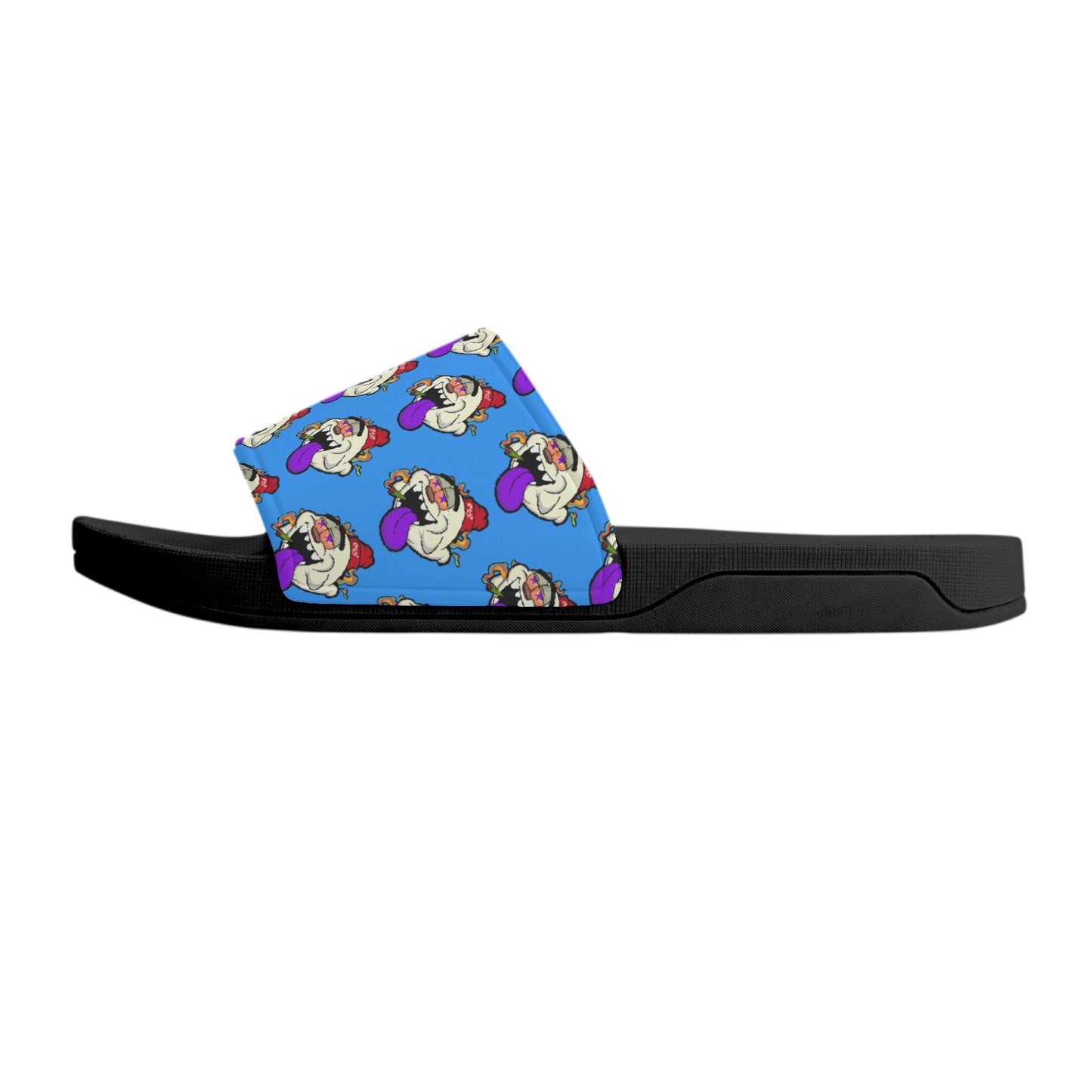 G.S.G Ghost Star Ghouls Mens Blue Star Slides