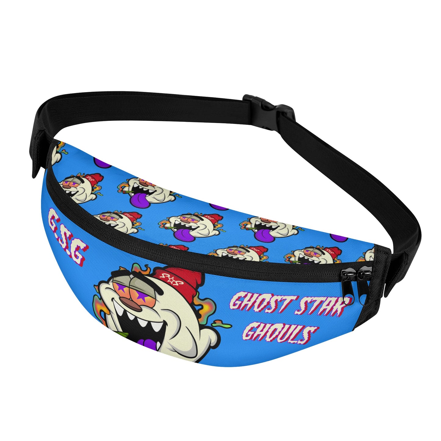 G.S.G Ghost Star Ghouls Blue Fanny Pack