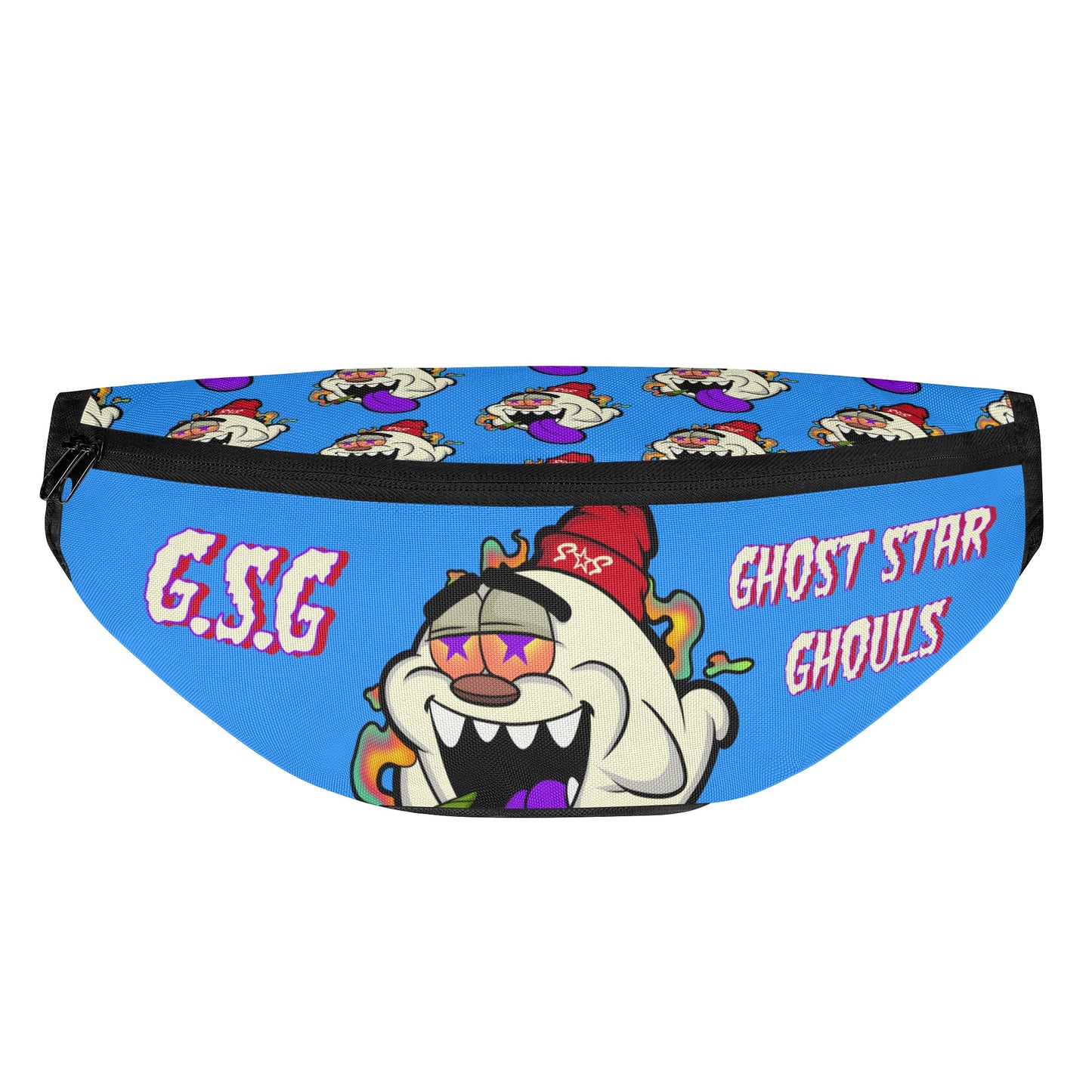 G.S.G Ghost Star Ghouls Blue Fanny Pack