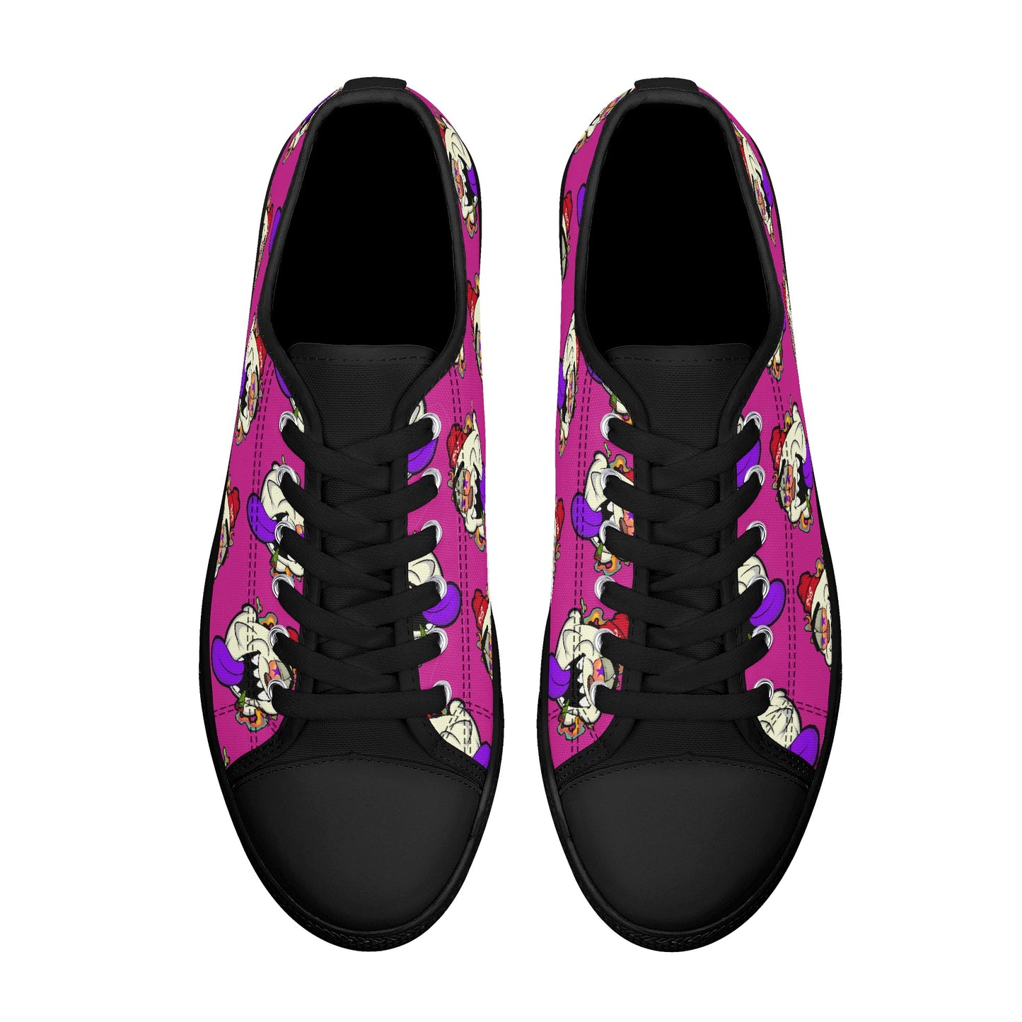 G.S.G Ghost Star Ghouls S.O.S Ghost Edition Mens Purple Low Top Star Kicks