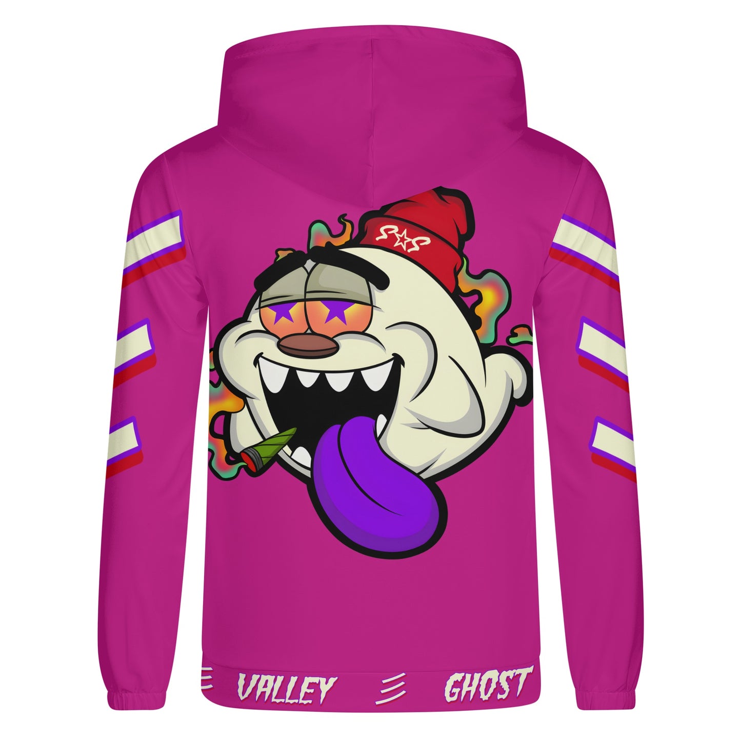 G.S.G Ghost Star Ghouls Mens Purple Lightweight Hoodie