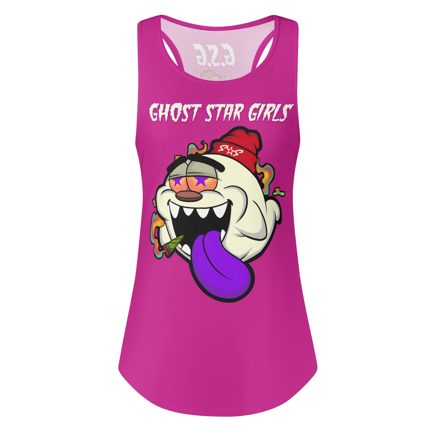 G.S.G Ghost Star Girl S.O.S Ghost Edition Womens Purple Vest