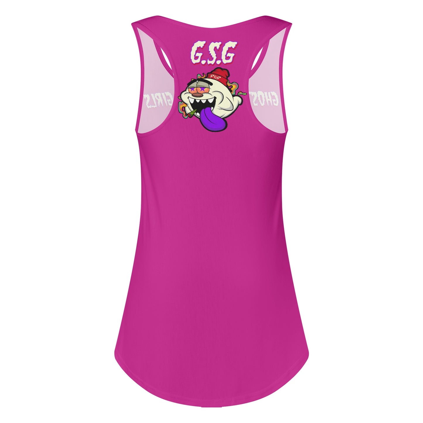 G.S.G Ghost Star Girl S.O.S Ghost Edition Womens Purple Vest