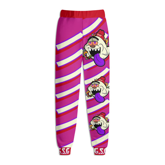 G.S.G Ghost Star Ghouls Mens Purple Sweatpants