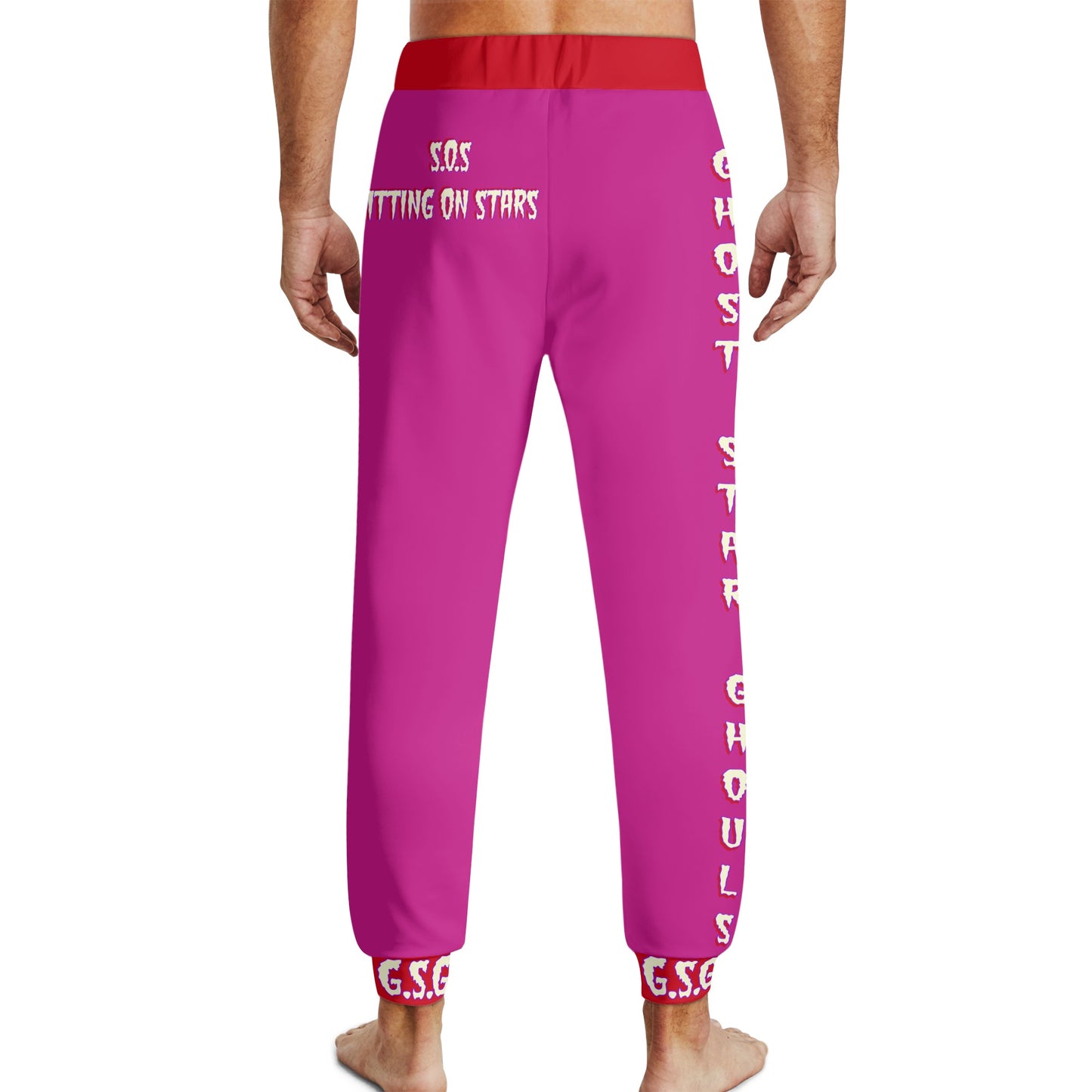 G.S.G Ghost Star Ghouls Mens Purple Sweatpants