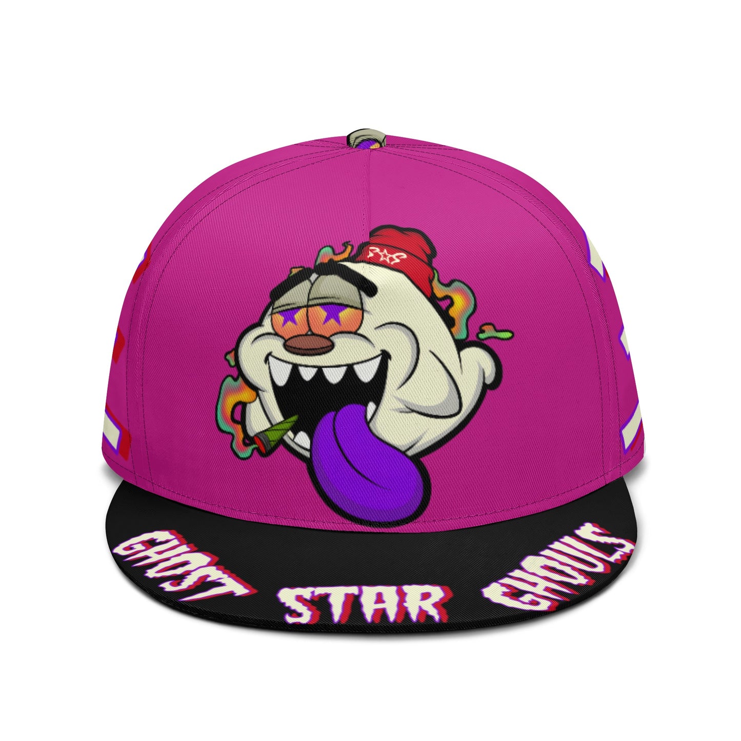 G.S.G Ghost Star Ghouls Purple Snapbacks