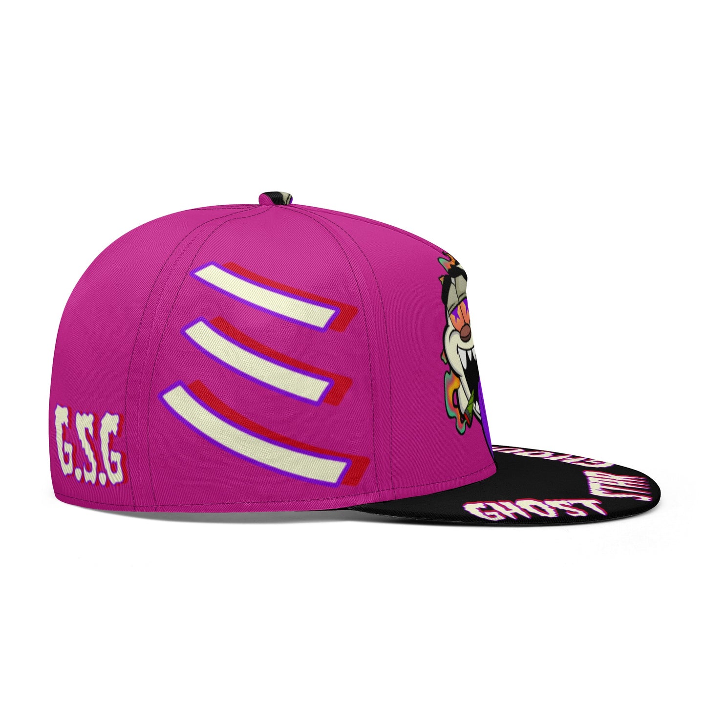 G.S.G Ghost Star Ghouls Purple Snapbacks