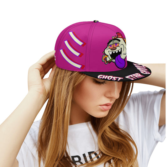 G.S.G Ghost Star Ghouls Purple Snapbacks