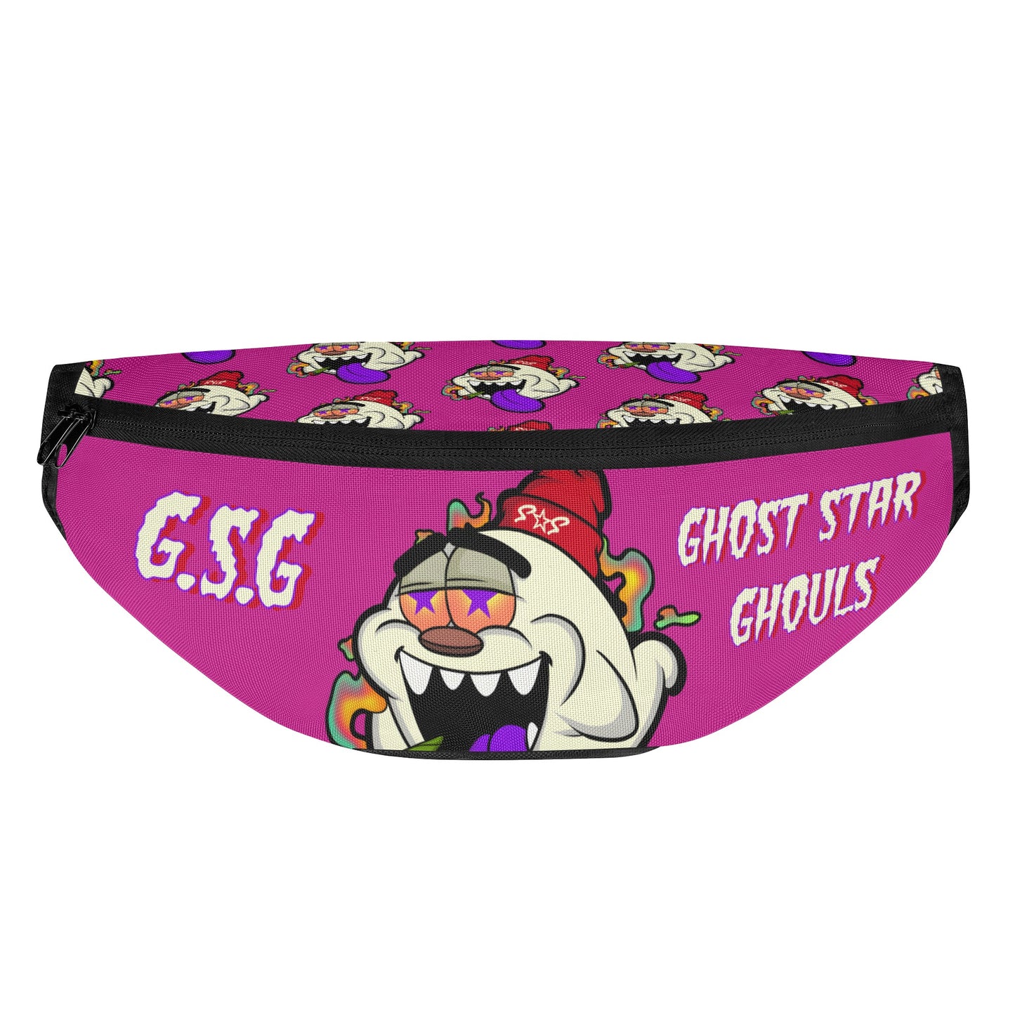 G.S.G Ghost Star Ghouls Purple Fanny Pack