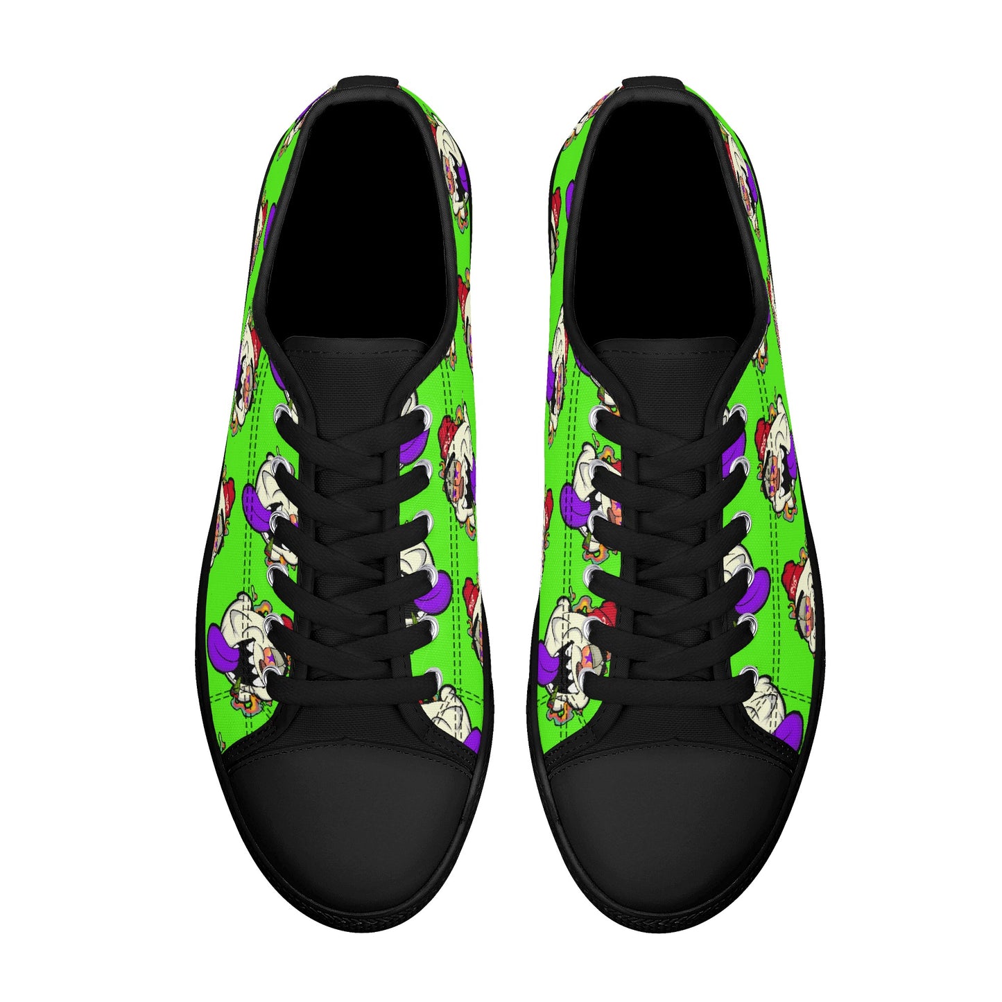 G.S.G Ghost Star Ghouls S.O.S Ghost Edition Mens Goo Green Low Top Star Kicks