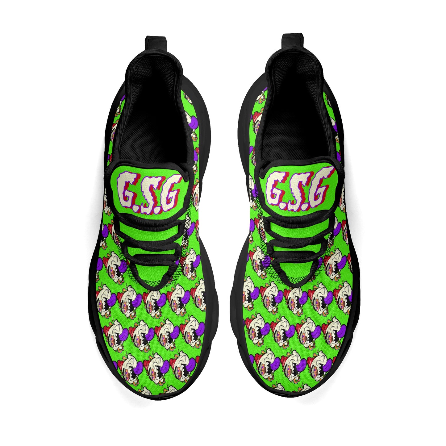 G.S.G Ghost Star Ghouls Goo Green Star Kicks