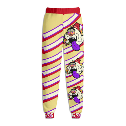 G.S.G Ghost Star Ghouls Mens Tan Sweatpants