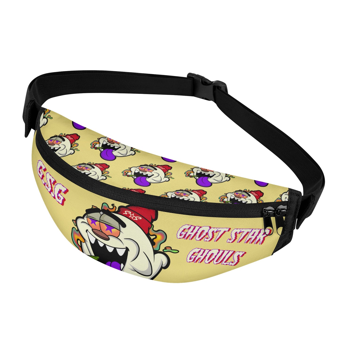 G.S.G Ghost Star Ghouls Tan Fanny Pack