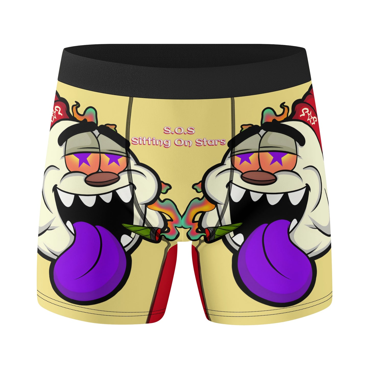 G.S.G Ghost Star Ghouls Mens Tan Classic Stretch Trunks & Underwear