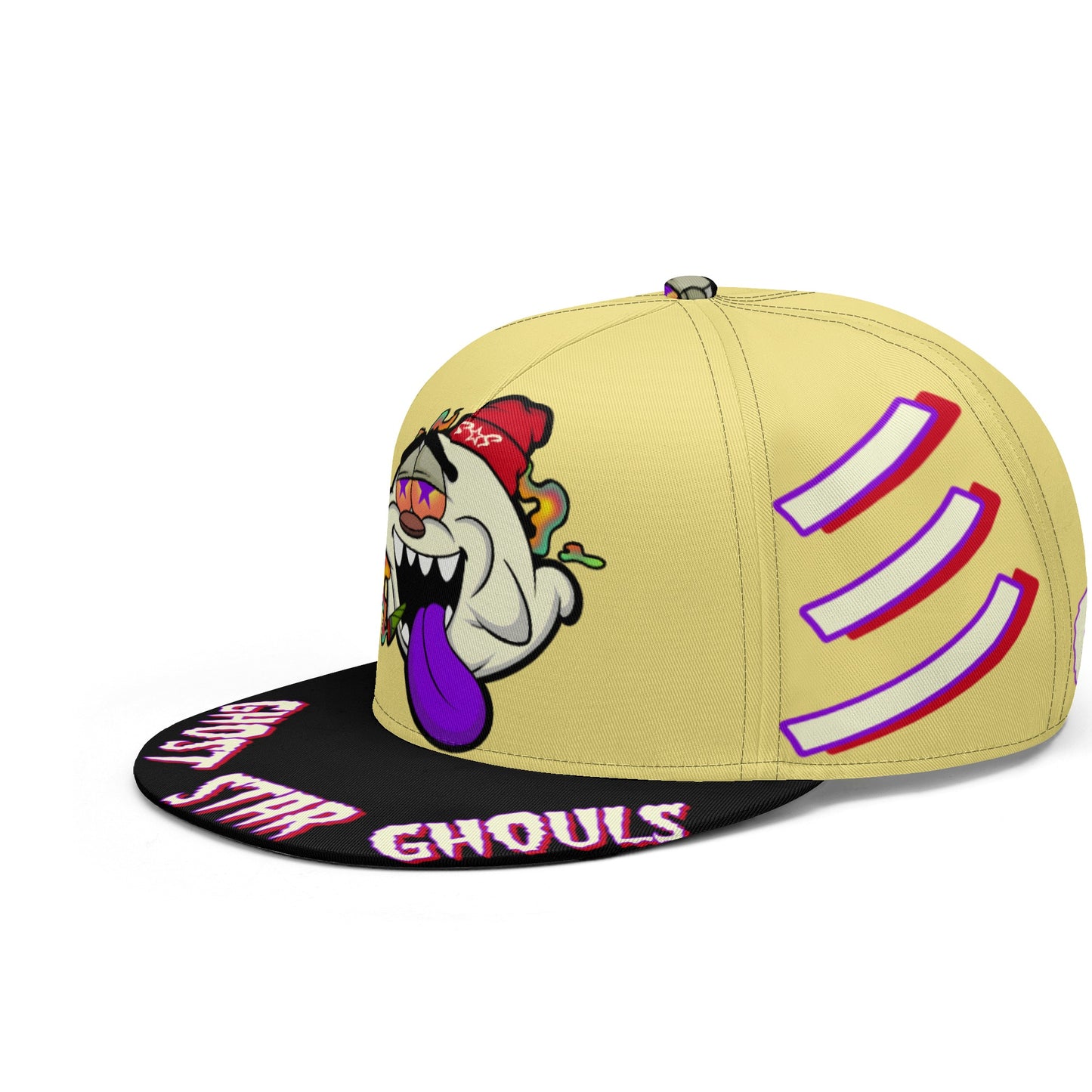 G.S.G Ghost Star Ghouls Tan Snapbacks