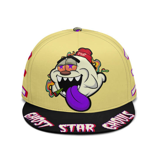 G.S.G Ghost Star Ghouls Tan Snapbacks