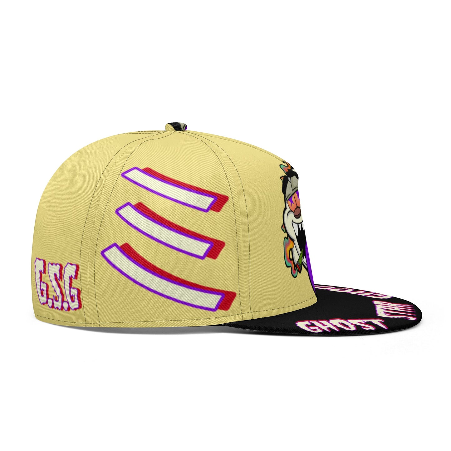 G.S.G Ghost Star Ghouls Tan Snapbacks