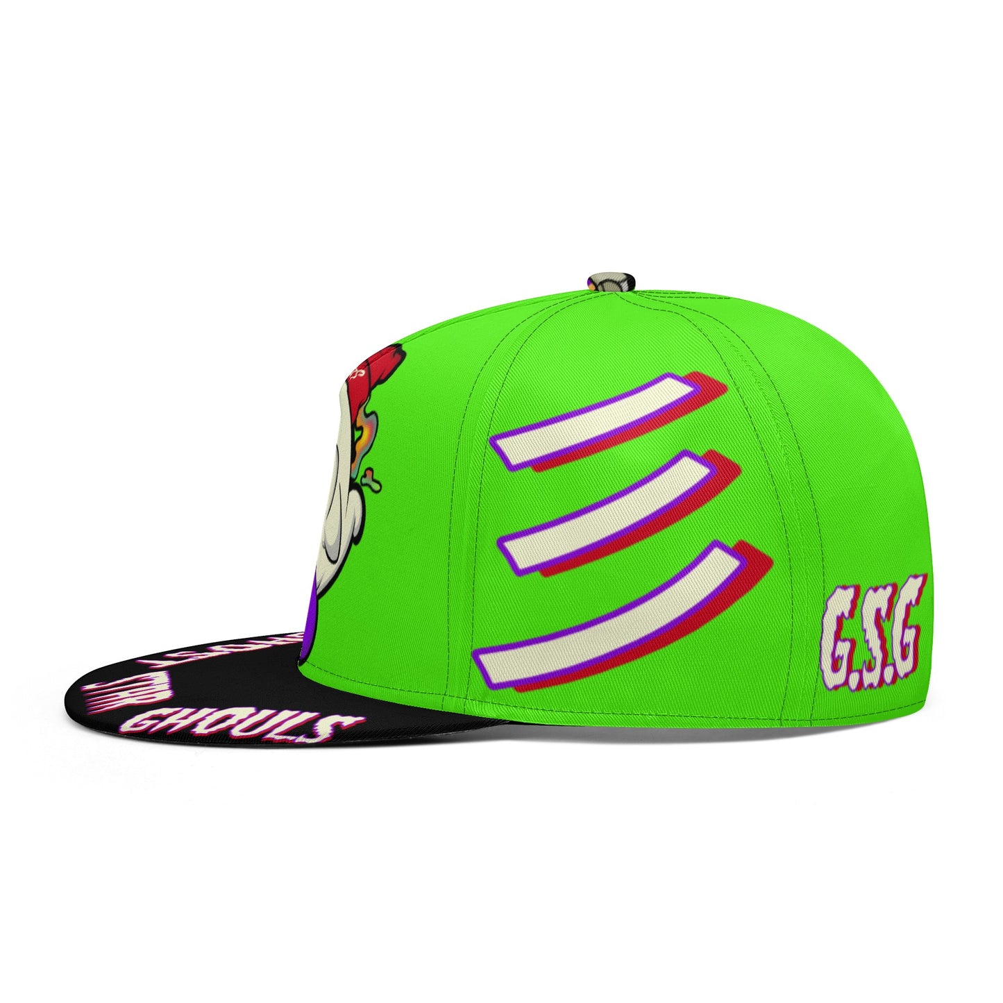 G.S.G Ghost Star Ghouls Goo Green Snapbacks