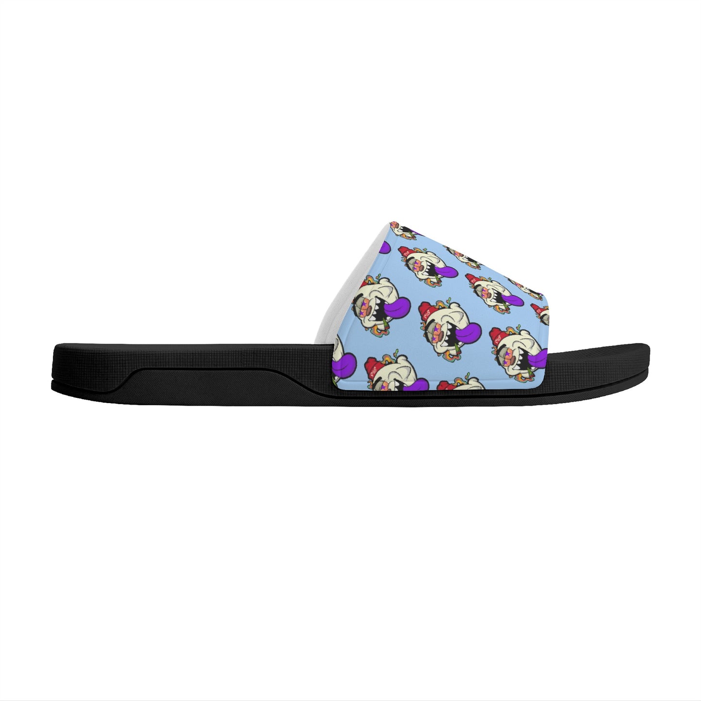 G.S.G Ghost Star Ghouls Mens Sky Blue Star Slides