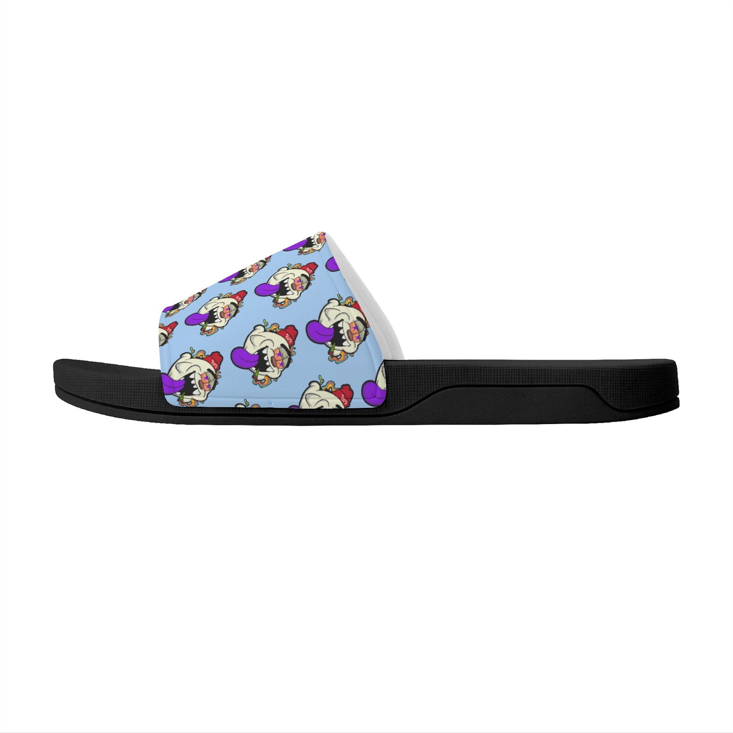 G.S.G Ghost Star Ghouls Mens Sky Blue Star Slides