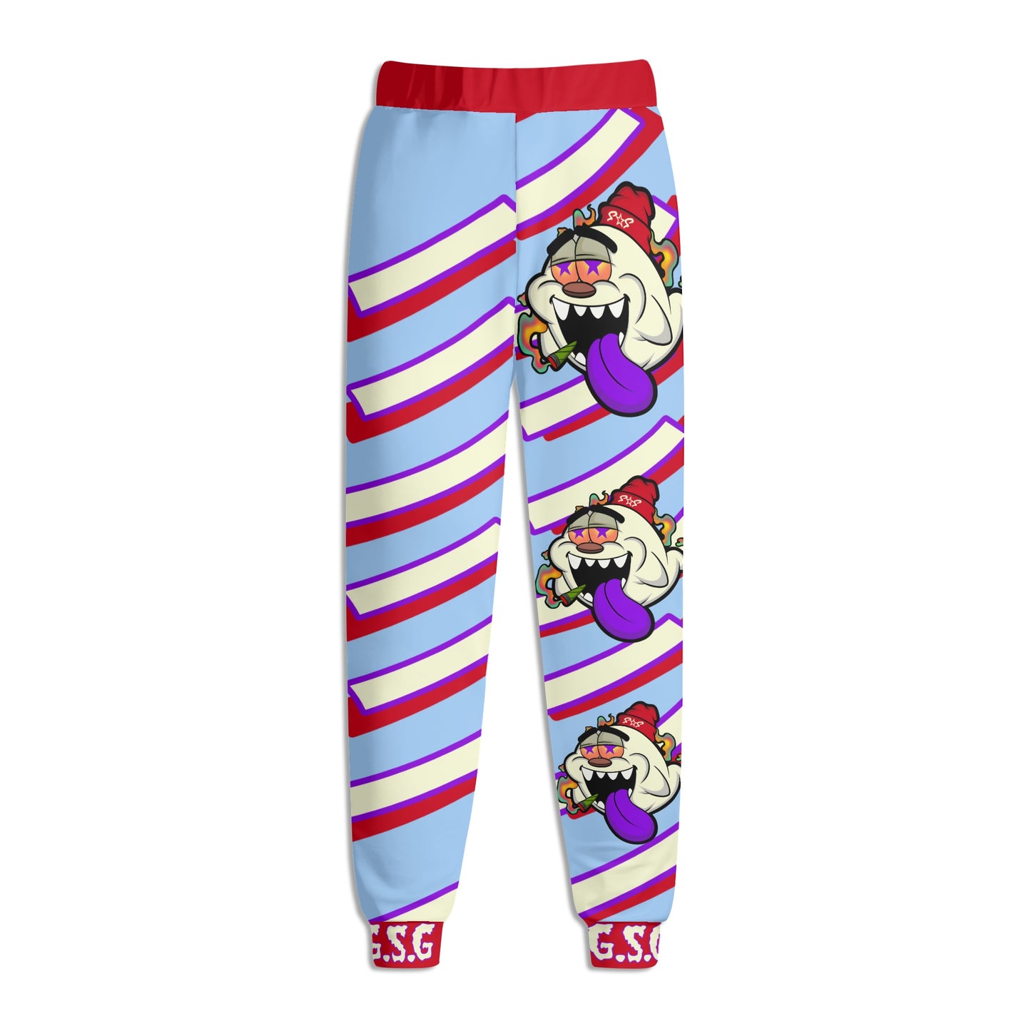 G.S.G Ghost Star Ghouls Mens Sky Blue Sweatpants