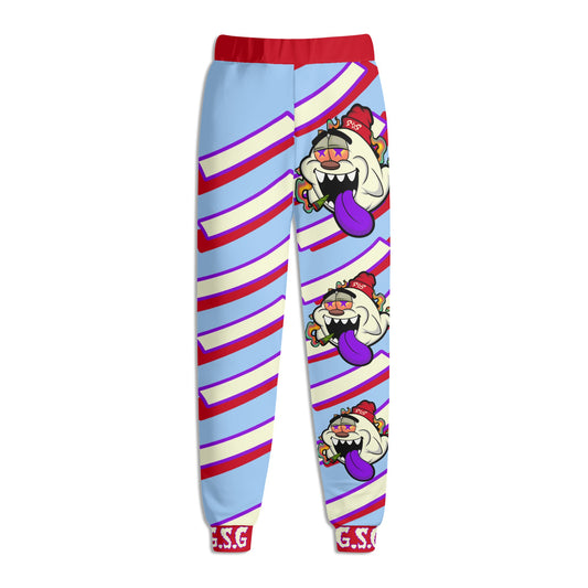 G.S.G Ghost Star Ghouls Mens Sky Blue Sweatpants