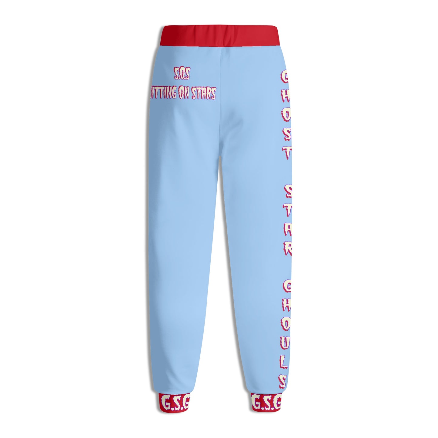 G.S.G Ghost Star Ghouls Mens Sky Blue Sweatpants