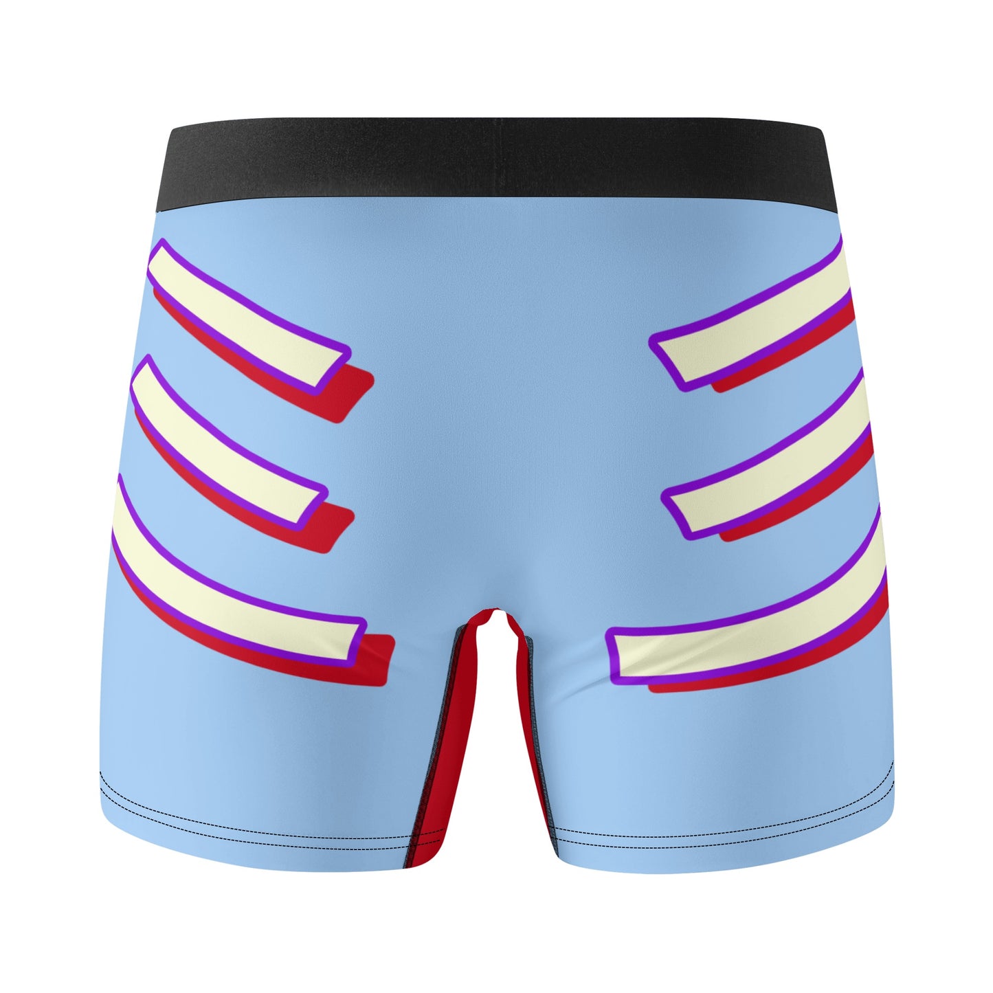 G.S.G Ghost Star Ghouls Mens Sky Blue Classic Stretch Trunks & Underwear